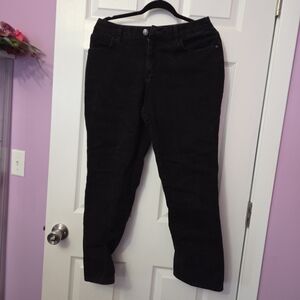 Lee Relaxed Fit Black Jeans